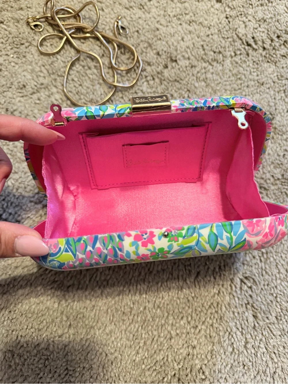 Lilly Pulitzer Clutch Crossbody Bag